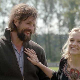 Johan Heldenbergh stars as Didier Bontinck and Veerle Baetens stars as Elise Vandevelde in Tribeca Film's The Broken Circle Breakdown (2014)