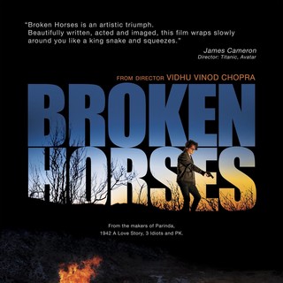 Poster of Vinod Chopra Films' Broken Horses (2015)