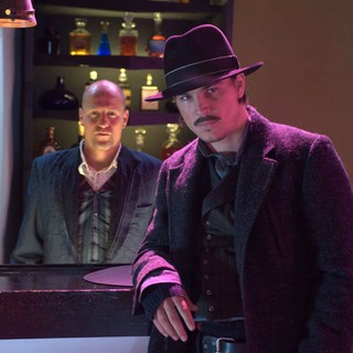 Josh Hartnett stars as The Drifter and Woody Harrelson stars as The Bartender in ARC Entertainment's Bunraku (2011)