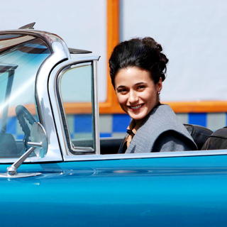 Emmanuelle Chriqui stars as Revetta Chess in Sony BMG Feature Films' Cadillac Records (2008). Photo credit by Eric Liebowitz.