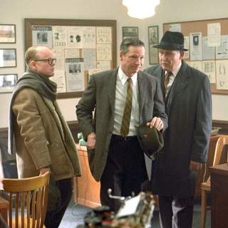 Philip Seymour Hoffman and Chris Cooper in Sony Pictures Classics' Capote (2005)
