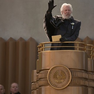 Donald Sutherland stars as President Snow in Lionsgate Films' The Hunger Games: Catching Fire (2013)