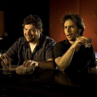 Brad William Henke stars as Denny and Sam Rockwell stars as Victor Mancini in Fox Searchlight Pictures' Choke (2008). Photo credit by Jessica Miglio.