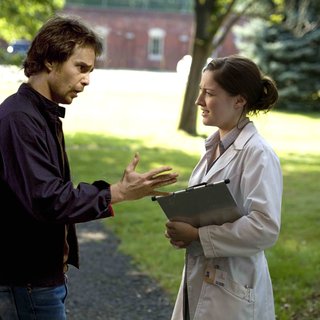 Sam Rockwell stars as Victor Mancini and Kelly Macdonald stars as Paige Marshall in Fox Searchlight Pictures' Choke (2008). Photo credit by Jessica Miglio.