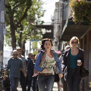 Lily Collins stars as Clary Fray in Screen Gems' The Mortal Instruments: City of Bones (2013). Photo credit by Rafy.