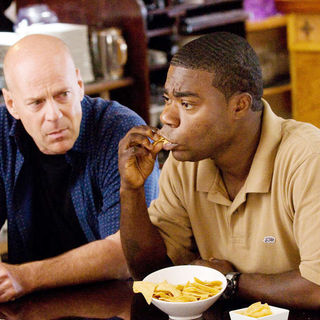 Bruce Willis (Jimmy Monroe) and Tracy Morgan in Warner Bros. Pictures' Cop Out (2010)