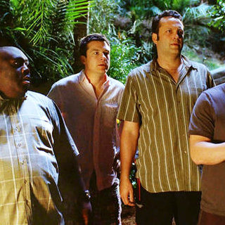 Faizon Love, Jason Bateman, Vince Vaughn and Jon Favreau in Universal Pictures' Couples Retreat (2009)