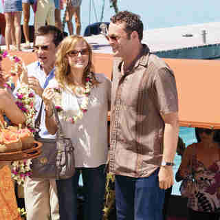 Jason Bateman, Malin Akerman and Vince Vaughn in Universal Pictures' Couples Retreat (2009)