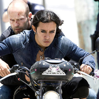 Jason Statham stars as Chev Chelios and Efren Ramirez stars as Venus in Lionsgate Films' Crank: High Voltage (2009)