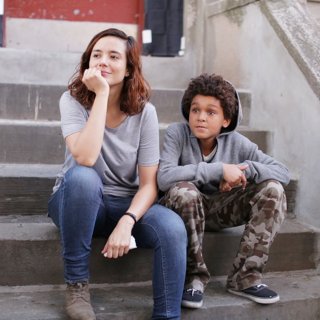 Catalina Sandino Moreno stars as Sara Diaz and Jaden Michael stars as David Diaz in Lifetime's Custody (2017)