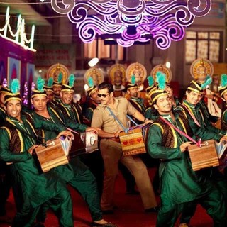 Salman Khan stars as Chulbul P. Pandey in Eros International's Dabangg 2 (2012)