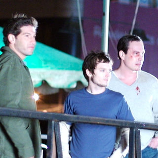 Jon Bernthal as Dixon, Elijah Wood as Aaron Feller and Chris Klein as George Rifkin in First Look Studios' Day Zero (2008)