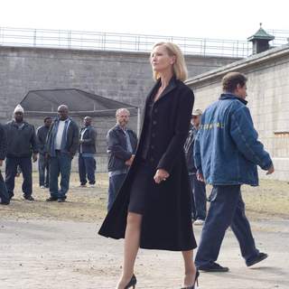 JOAN ALLEN in an action-thriller set in the post-industrial wasteland of tomorrow, with the world's most brutal sporting event as its backdrop - Death Race. Photo Credit: Takashi Seida.