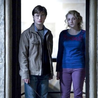 Daniel Radcliffe stars as Harry Potter and Evanna Lynch stars as Luna Lovegood in Warner Bros. Pictures' Harry Potter and the Deathly Hallows: Part II (2011)