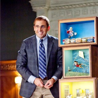 Steve Carell stars as Barry in Paramount Pictures' Dinner for Schmucks (2010). Photo by Merie Weismiller Wallace