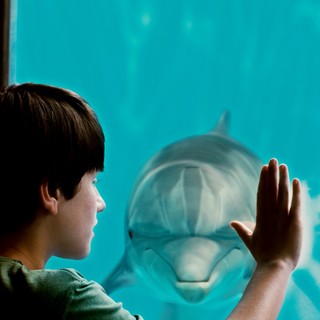 Nathan Gamble stars as Sawyer Nelson in Warner Bros. Pictures' Dolphin Tale (2011)