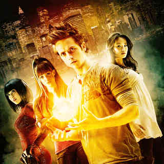 Eriko Tamura, Emmy Rossum, Justin Chatwin and Jamie Chung in The 20th Century Fox Pictures' Dragonball Evolution (2009)