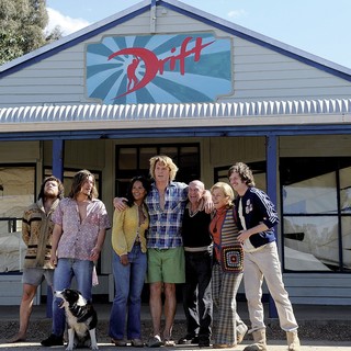 Sam Worthington, Xavier Samuel, Lesley-Ann Brandt, Myles Pollard and Robyn Malcolm in Wrekin Hill Entertainment's Drift (2013)