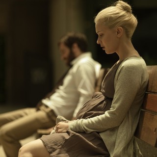 Jake Gyllenhaal stars as Adam Bell/Anthony St. Claire and Sarah Gadon stars as Helen in A24's Enemy (2014)