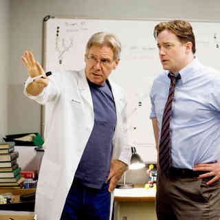 Harrison Ford stars as Dr. Robert Stonehill and Brendan Fraser stars as John Crowley in CBS Films' Extraordinary Measures (2010)
