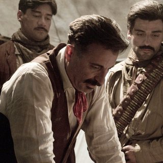 Andy Garcia stars as Enrique Gorostieta Velarde and Oscar Isaac stars as Victoriano 'El Catorce' Ramirez in ARC Entertainment's For Greater Glory (2012). Photo credit by Hana Matsumoto.