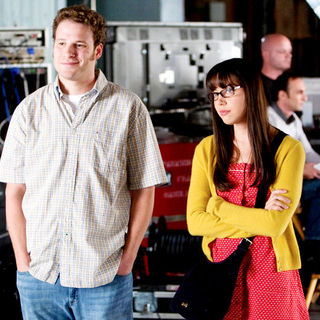 Seth Rogen stars as Ira Wright and Aubrey Plaza stars as Daisy in Universal Pictures' Funny People (2009)