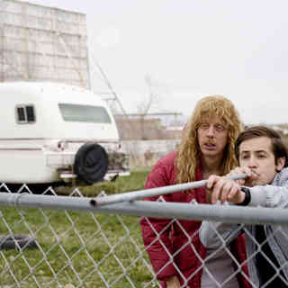 Mike White stars as Dusty and Michael Angarano stars as Benjamin in Fox Searchlight Pictures' Gentlemen Broncos (2009). Photo credit by Seth Smoot.
