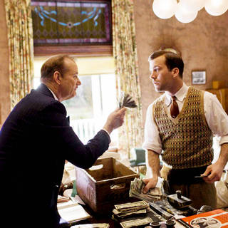 Bill Murray (Frank Quinn) and Lucas Black in Sony Pictures Classics' Get Low (2009). Photo credit by Sam Emerson.