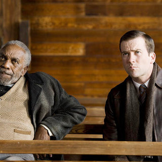 Robert Duvall, Lucas Black and Bill Murray in Sony Pictures Classics' Get Low (2009). Photo credit by Sam Emerson.