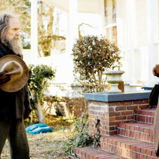 Robert Duvall (Felix Bush) and Sissy Spacek in Sony Pictures Classics' Get Low (2009). Photo credit by Sam Emerson.