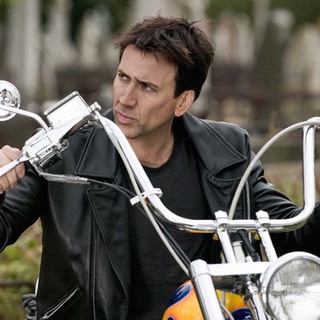 Nicolas Cage as Johnny Blaze in Columbia Pictures' Ghost Rider (2007)