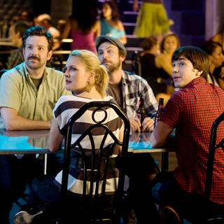 Drew Barrymore, Justin Long, Jason Sudeikis and Charlie Day in Warner Bros. Pictures' Going the Distance (2010)