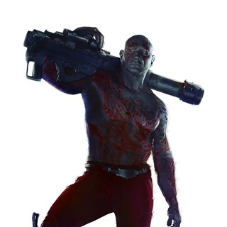 Dave Bautista stars as Drax the Destroyer in Marvel Studios' Guardians of the Galaxy (2014)