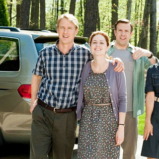 Owen Wilson, Jenna Fischer, Jason Sudeikis and Christina Applegate in New Line Cinema's Hall Pass (2011)