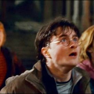 Rupert Grint, Daniel Radcliffe and Emma Watson in Warner Bros. Pictures' Harry Potter and the Deathly Hallows: Part I (2010)