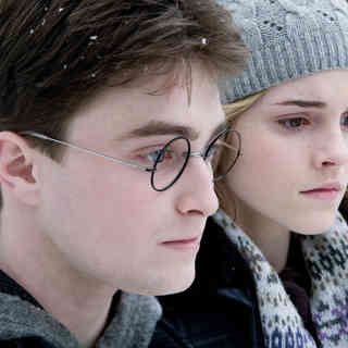 Daniel Radcliffe stars as Harry Potter and Emma Watson stars as Hermione Granger in Warner Bros Pictures' Harry Potter and the Half-Blood Prince (2009)