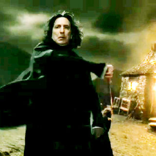 Alan Rickman stars as Severus Snape in Warner Bros Pictures' Harry Potter and the Half-Blood Prince (2009)