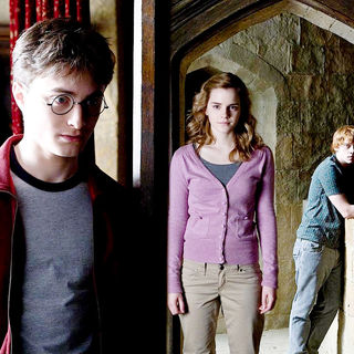 Daniel Radcliffe, Emma Watson and Rupert Grint in Warner Bros Pictures' Harry Potter and the Half-Blood Prince (2009)