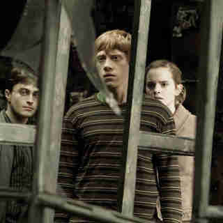 Daniel Radcliffe, Rupert Grint and Emma Watson in Warner Bros Pictures' Harry Potter and the Half-Blood Prince (2009)