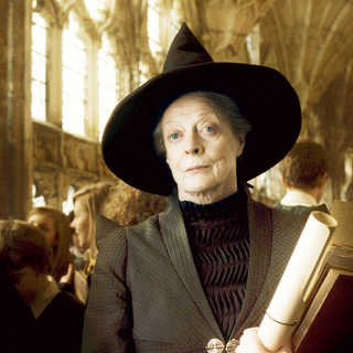 Maggie Smith stars as Minerva McGonagall in Warner Bros Pictures' Harry Potter and the Half-Blood Prince (2009)