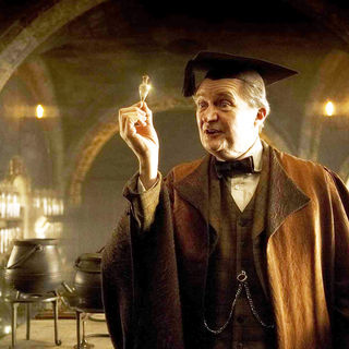 Jim Broadbent stars as Horace Slughorn in Warner Bros Pictures' Harry Potter and the Half-Blood Prince (2009)