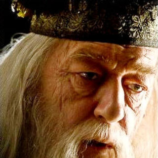 Michael Gambon stars as Albus Dumbledore in Warner Bros Pictures' Harry Potter and the Half-Blood Prince (2009)