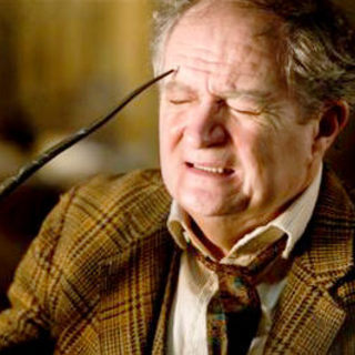 Jim Broadbent stars as Horace Slughorn in Warner Bros Pictures' Harry Potter and the Half-Blood Prince (2009)