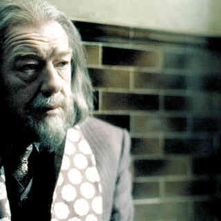 Michael Gambon stars as Albus Dumbledore in Warner Bros Pictures' Harry Potter and the Half-Blood Prince (2009)