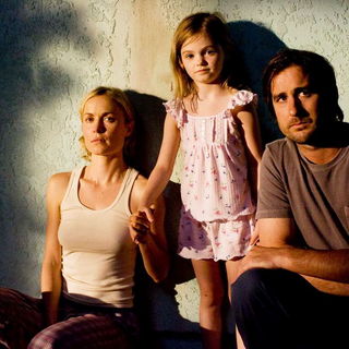 Radha Mitchell, Morgan Lily and Luke Wilson in Overture Films' Henry Poole Is Here (2008)