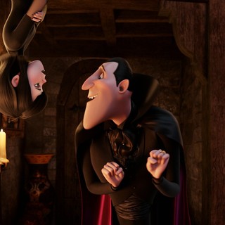 Mavis and Dracula from Columbia Pictures' Hotel Transylvania (2012)