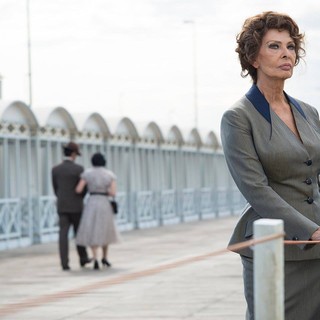 Sophia Loren stars as Angela in Via Solitaria's Human Voice (2014)