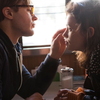 Michael Pitt stars as Ian Gray and Astrid Berges-Frisbey stars as Sofi in Fox Searchlight Pictures' I Origins (2014)