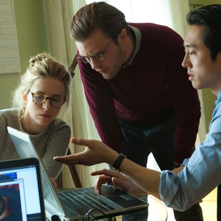Brit Marling, Michael Pitt and Steven Yeun in Fox Searchlight Pictures' I Origins (2014)