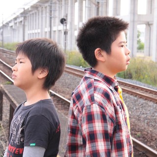 Koki Maeda and Ohshiro Maeda in Magnolia Pictures' I Wish (2012)